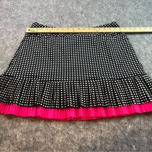 Black and Pink Tail skorts